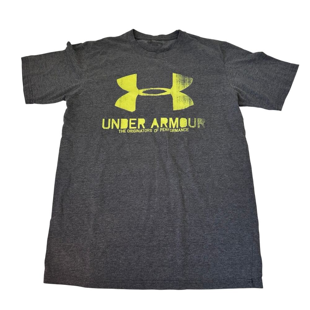 Under Armour Youth Large Grey Athletic Graphic Tee